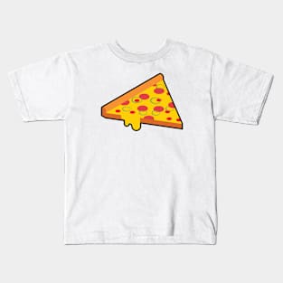 Isometric pizza drawing Kids T-Shirt